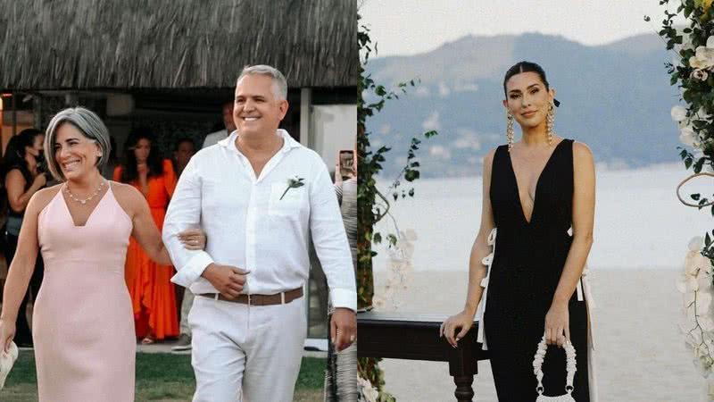 Gloria Pires, Orlando Morais e Fernanda Paes Leme em casamento - Foto: Reprodução / Instagram