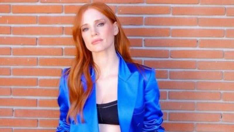 Jessica Chastain pode não aparecer no tapete vermelho do Oscar 2022 - Reprodução/Instagram