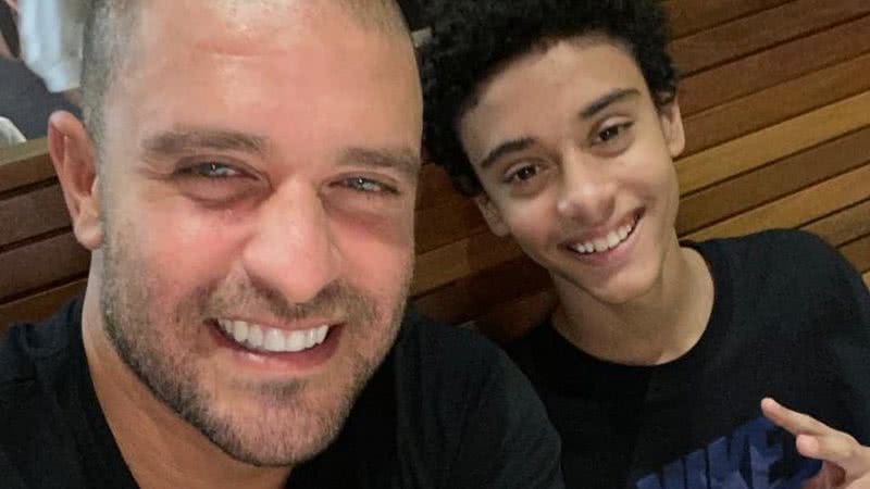 Diogo Nogueira celebra aniversário de 16 anos do filho, Davi - Foto/Instagram