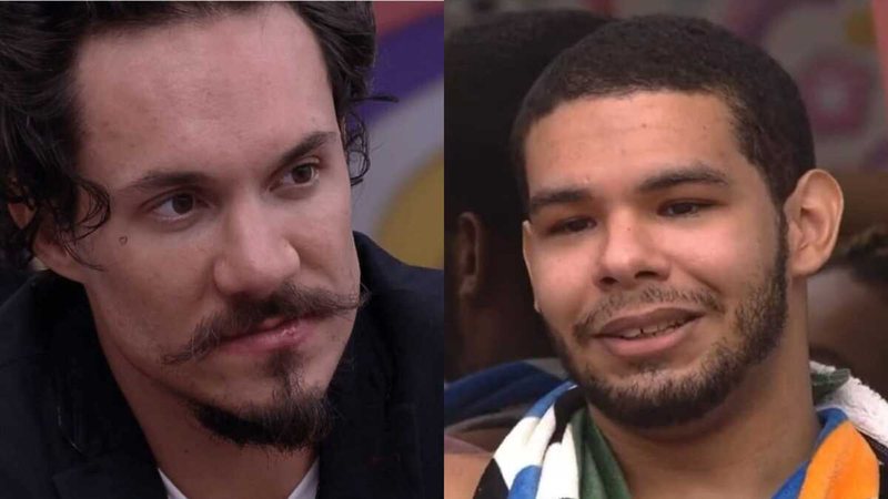 BBB 22: Eliezer abre o jogo com Vini e faz pergunta indiscreta no quarto - (Divulgação/TV Globo)