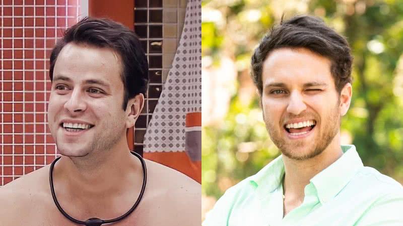 Gustavo diz que fará indicação no BBB 22 com 'piscadinha' de Lucas Bissoli - Reprodução/Globo