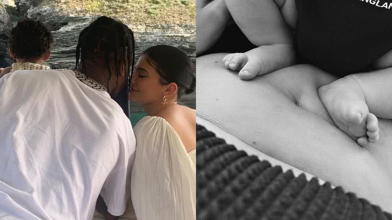 Kylie Jenner publica vídeo com memórias especiais ao lado dos dois filhos! - Foto/Instagram