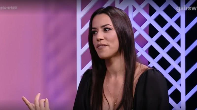 Fora do BBB 22, Larissa se surpreende com rejeição e confessa interesse em brother - Reprodução/Globo