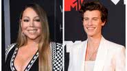 Mariah Carey enviou para Shawn Mendes uma piada interna que faz com seu primo - Fotos: Getty Images