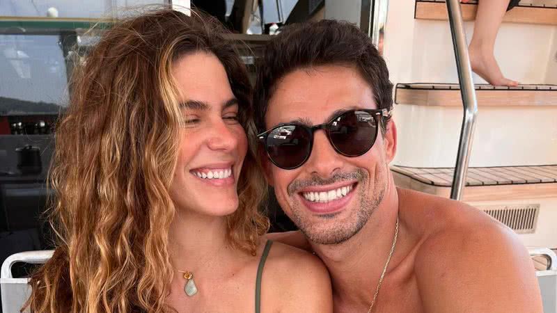 Mariana Goldfarb comemora aniversário em praia com Cauã Reymond - Reprodução/Instagram