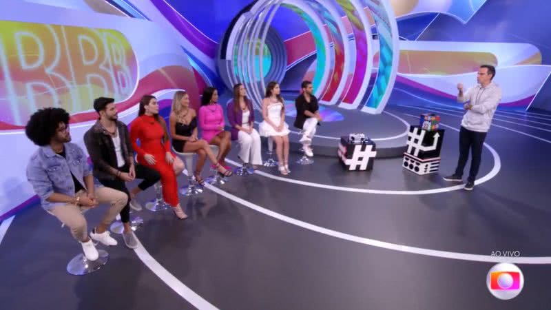 Famosos reagem à dinâmica com eliminados do BBB 22 - Reprodução/Globo