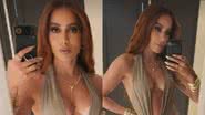 Anitta rouba a cena ao eleger vestido longo poderoso - Reprodução/Instagram