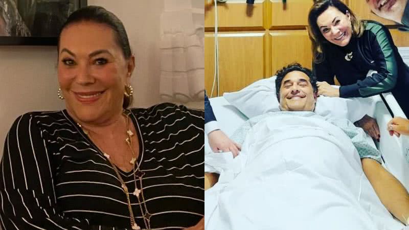 Beth Szafir posta foto com Luciano Szafir após cirurgia - Reprodução/Instagram