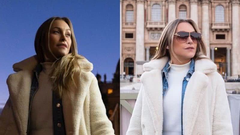 No Vaticano, Carla Diaz agradece por viagem à Itália - Reprodução/Instagram/Solange Souza