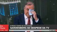 Carlos Alberto Sardenberg anuncia saída da Rede Globo e se emociona em despedida - Foto: Reprodução/Rede Globo