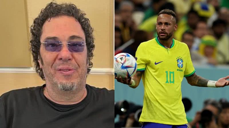 Ex-comentarista da Rede Globo, Casagrande, afirma que camisa 10 da seleção não tem respeito por ninguém - Foto: Reprodução / Instagram / Getty Images