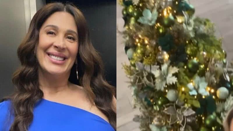 Claudia Raia impressiona ao mostrar decoração de sua mansão para o Natal - Reprodução/Instagram