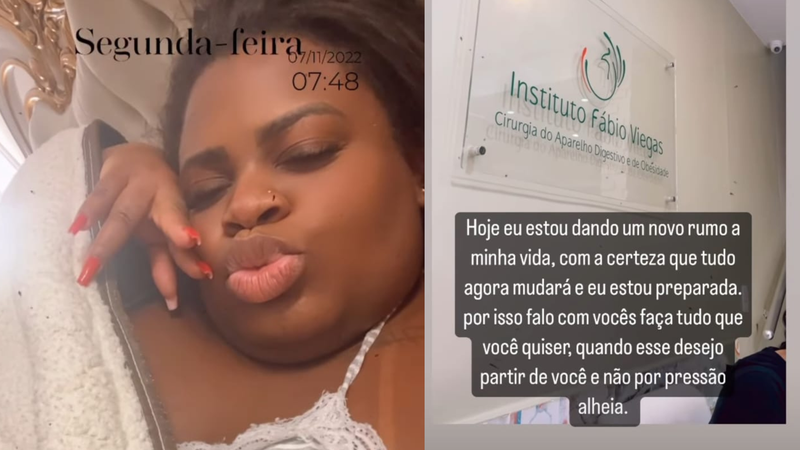 Jojo Todynho posta foto em clínica de cirurgia - Foto: Reprodução/Instagram