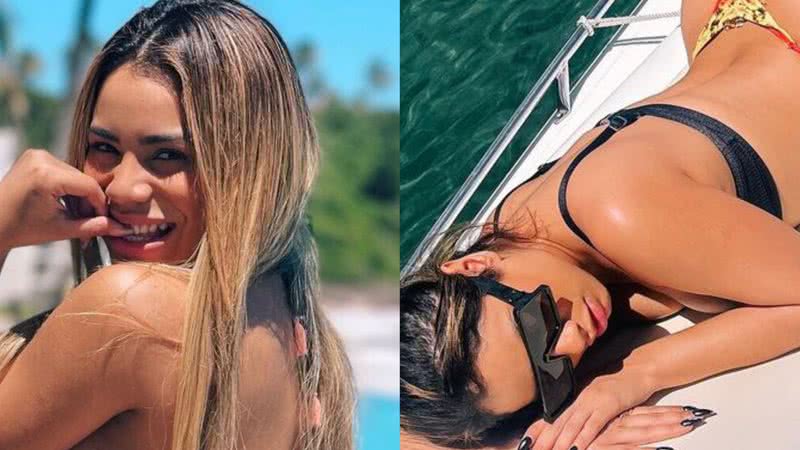 Lexa arrasa com foto tomando sol de costas - Reprodução/Instagram