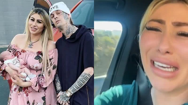 Melanie Martin chora ao descobrir morte de Aaron Carter - Reprodução/Instagram/TikTok