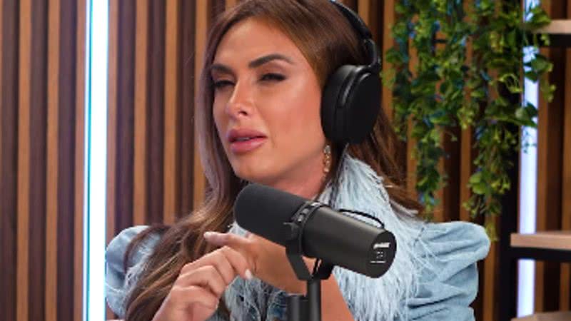 Nicole Bahls no podcast 'Quem Pode Pod' - Foto: reprodução/Youtube