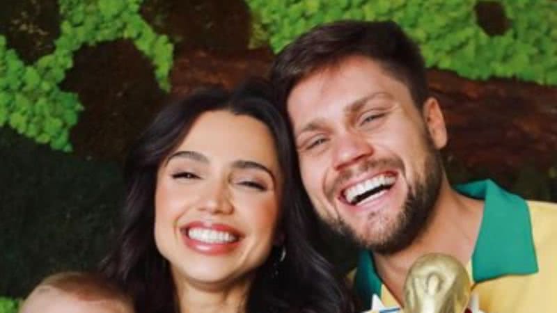 Ex-BBB Paula Amorim mostra como foi a festa de cinco meses do pequeno Theo, filho que tem com Breno Simões - Foto: Reprodução / Instagram