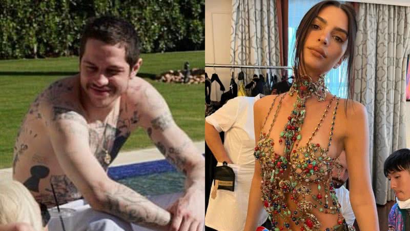 Pete Davidson e Emily Ratajkowoski estariam se conhecendo - Reprodução: Instagram