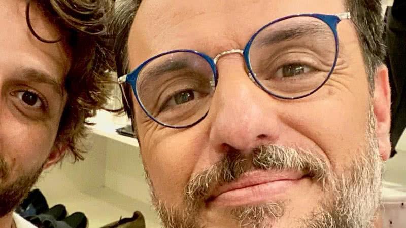 Rodrigo Lombardi mostra encontro com Chay Suede - Reprodução/Instagram