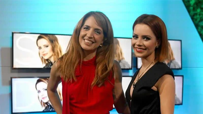 Wanessa e Sandy gravaram a música 'Leve', primeira parceria delas que já foram apontadas como rivais - Foto: Stephanie Rodrigues/TV Globo