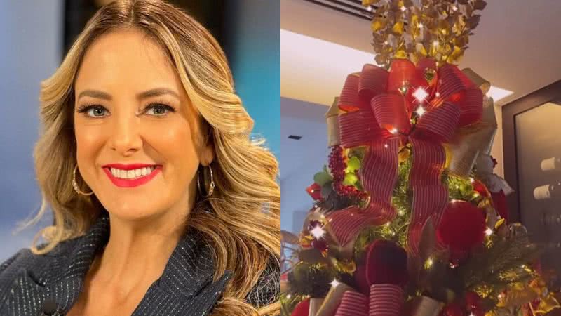 Ticiane Pinheiro impressiona ao mostrar sua árvore de Natal - Reprodução/Instagram