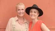 Xuxa e Angélica nos bastidores da série Tarã - Fotos: Blad Meneghel / Disney