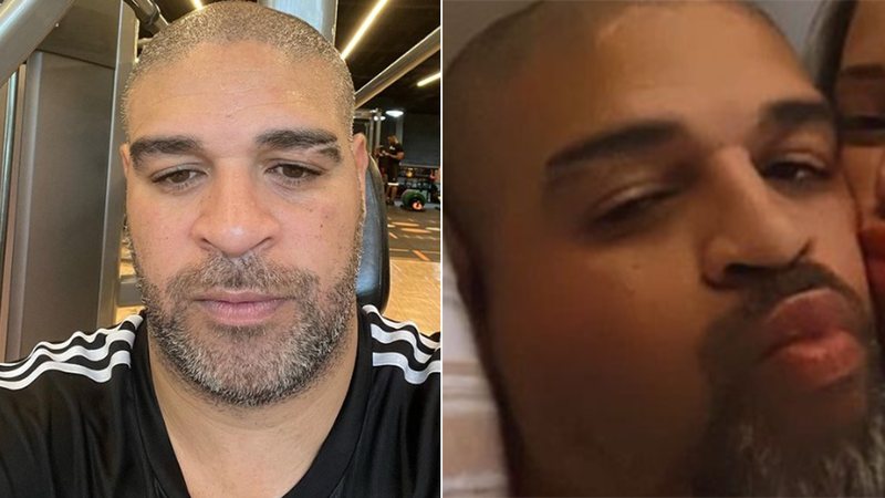 Ex-jogador de futebol, Adriano Imperador surge com a namorada Micaela Mesquita - Foto: Reprodução / Instagram