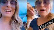 Angélica e Carolina Dieckmann ficam uma hora na fila para votar - Reprodução/Instagram