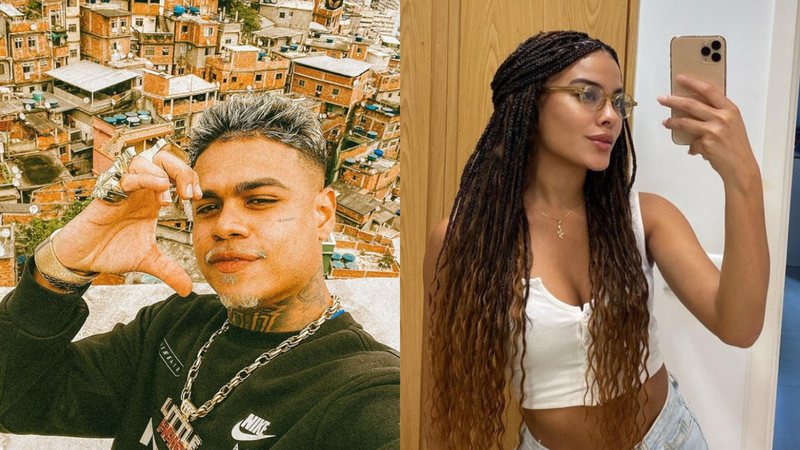 Mc Cabelinho publica vídeo com Bella Campos a chamando de amor e internautas vão à loucura com casal - Foto: Reprodução / Instagram