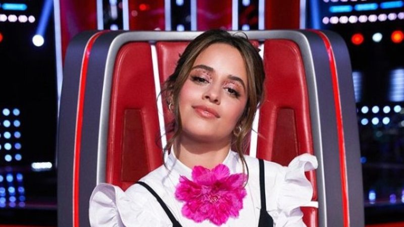 Camila Cabello faz sua estreia como jurada no The Voice americano - Reprodução: Instagram