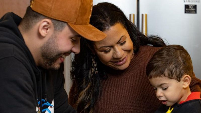 Murilo Huff ganha homenagem de dona Ruth, mãe de Marília Mendonça: - Reprodução/Instagram/Danilo Marques Contijo