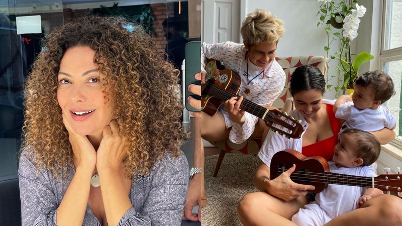 Fabiula Nascimento celebra o primeiro aniversário das filhas de Nanda Costa e Lan Lanh - Reprodução/Instagram