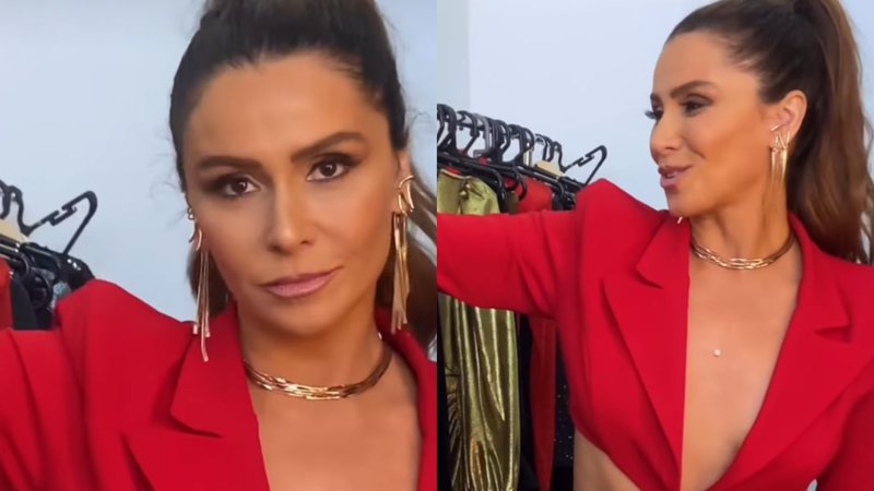 Giovanna Antonelli choca com look vermelho poderoso - Reprodução/Instagram