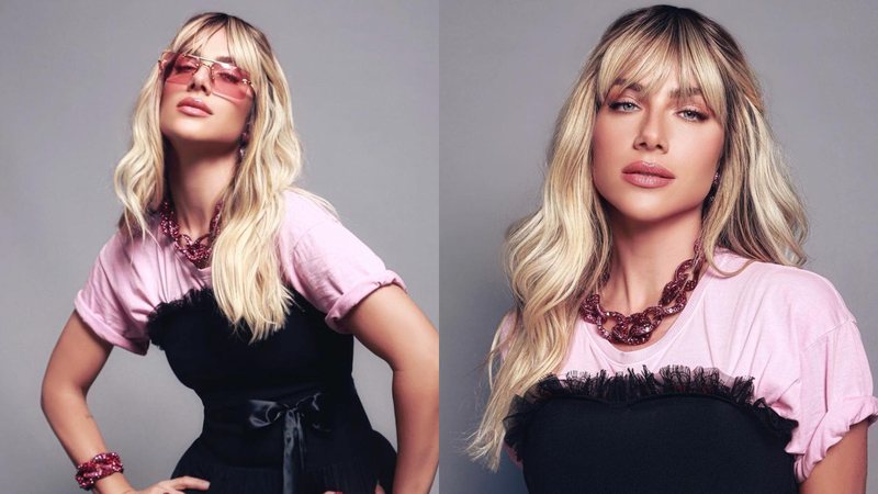 Giovanna Ewbank esbanja estilo em gravação - Reprodução/Alex Santana