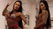 Gracyanne Barbosa impressiona ao exibir corpaço turbinado no pole dance - Reprodução/Instagram