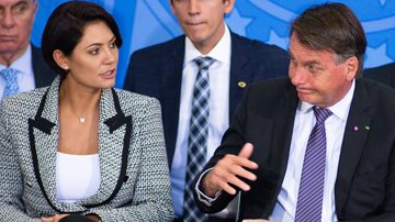 Jair e Michelle Bolsonaro teriam deixado de se seguir na rede social - Getty Images