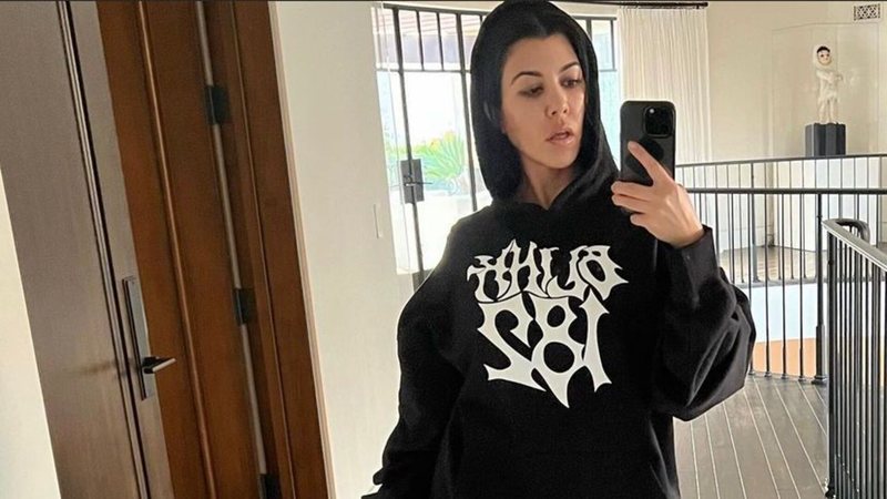 Kourtney Kardashian acompanhará a banda Blink-182 em turnê mundial - Reprodução: Instagram