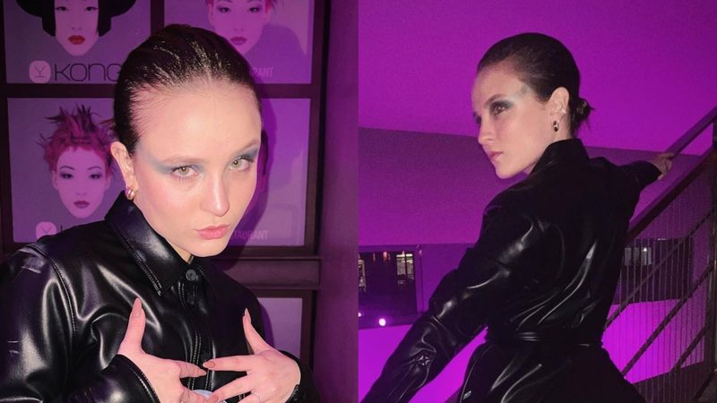 Larissa Manoela aposta em look all black para noite em Paris - Reprodução/Instagram