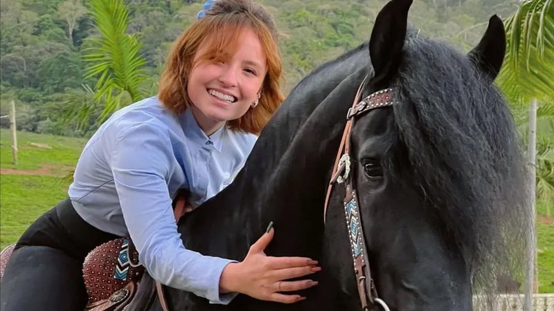 Larissa Manoela volta à aula de equitação e supera trauma - Foto: Reprodução/Instagram