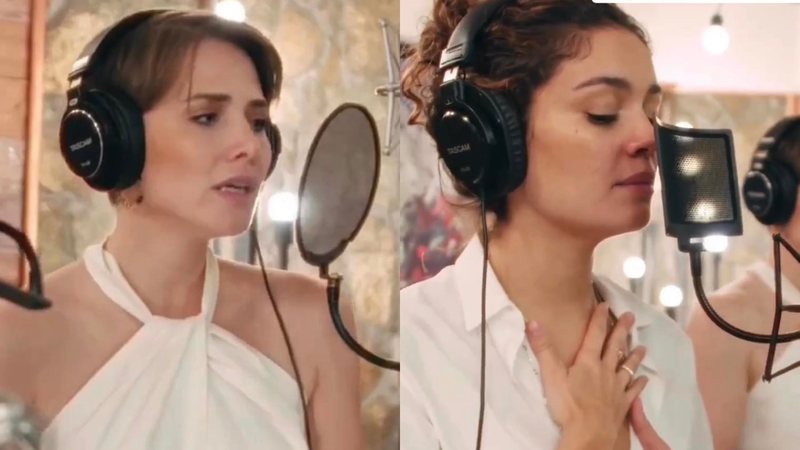 Letícia Colin e Sophie Charlotte cantam música de abertura da novela Todas as Flores - Reprodução/Instagram