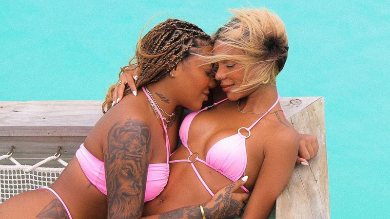 Ludmilla relembra começo do relacionamento com Bruna: "só queria amar a Bru em qualquer lugar" - Foto: Reprodução/ Instagram