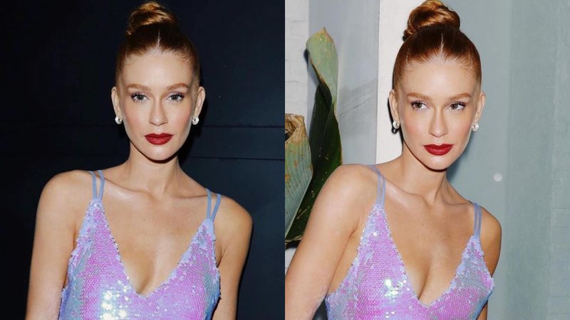 Marina Ruy Barbosa elege vestido curtinho para a noite - Reprodução/Instagram