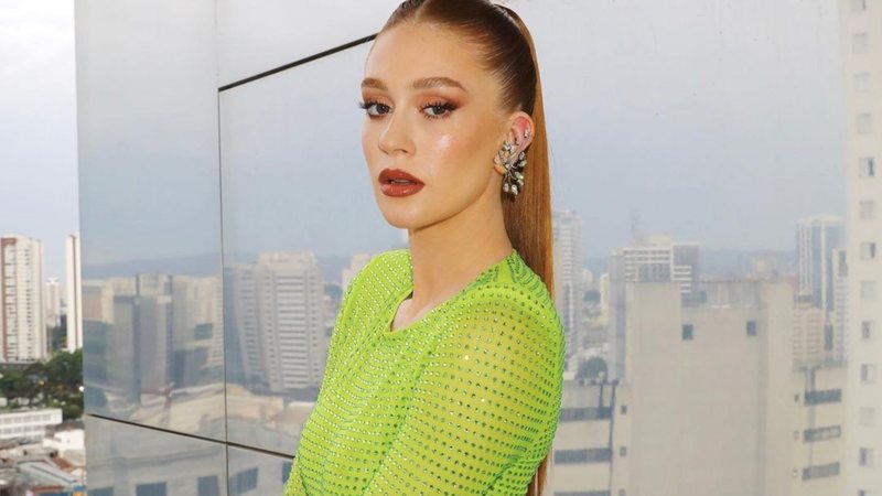 Marina Ruy Barbosa exibe corpaço escultural em vestido verde justinho - Reprodução/Instagram