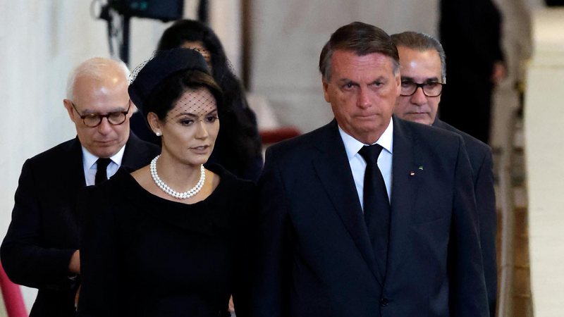 Michelle Bolsonaro e Jair Bolsonaro - Foto: Getty Images