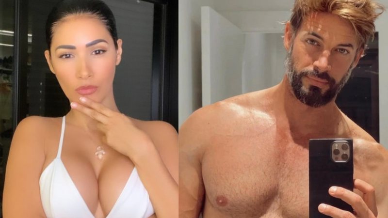 Simaria e William Levy, de 'Café com Aroma de Mulher' não saíram da paquera virtual - Foto: Reprodução/Instagram