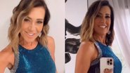 Solange Frazão surge deslumbrante em vestido curtinho brilhante - Reprodução/Instagram