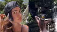 Na cachoeira, Thaila Ayala exibe boa forma e impressiona a web - Reprodução/Instagram