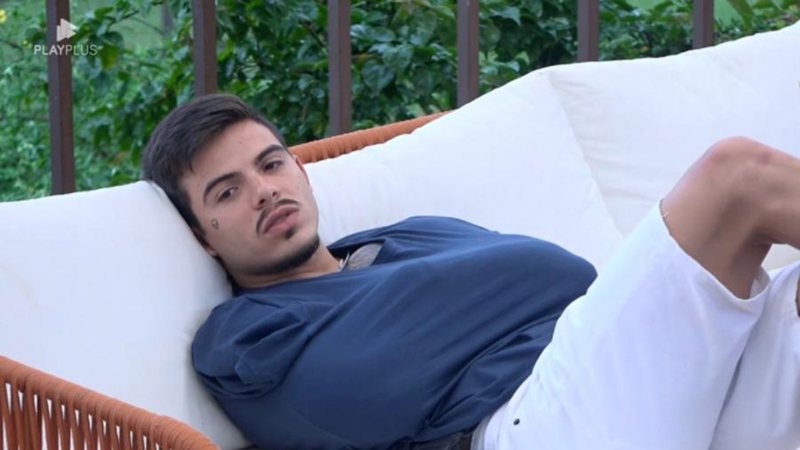 Thomaz Costa em A Fazenda 14 - Foto: Reprodução / Record TV