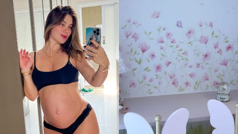 Virginia Fonseca mostra como está ficando o quarto das duas filhas, enquanto espera o nascimento da segunda - Foto: Reprodução / Instagram