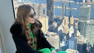 Carla Vanzak se apaixona por NY vista pelo edifício Empire State Building e o Rockefeller - Reprodução/Instagram